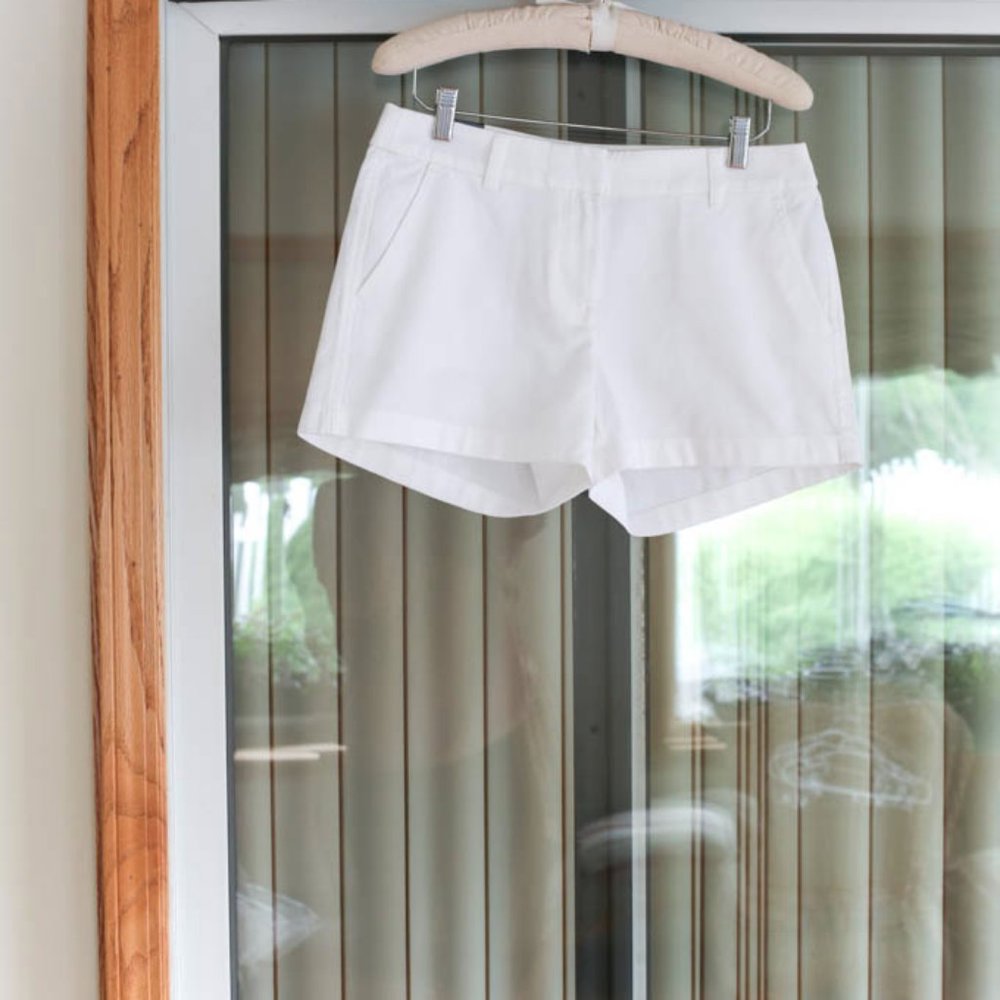J. Crew Factory Women's White Shorts
